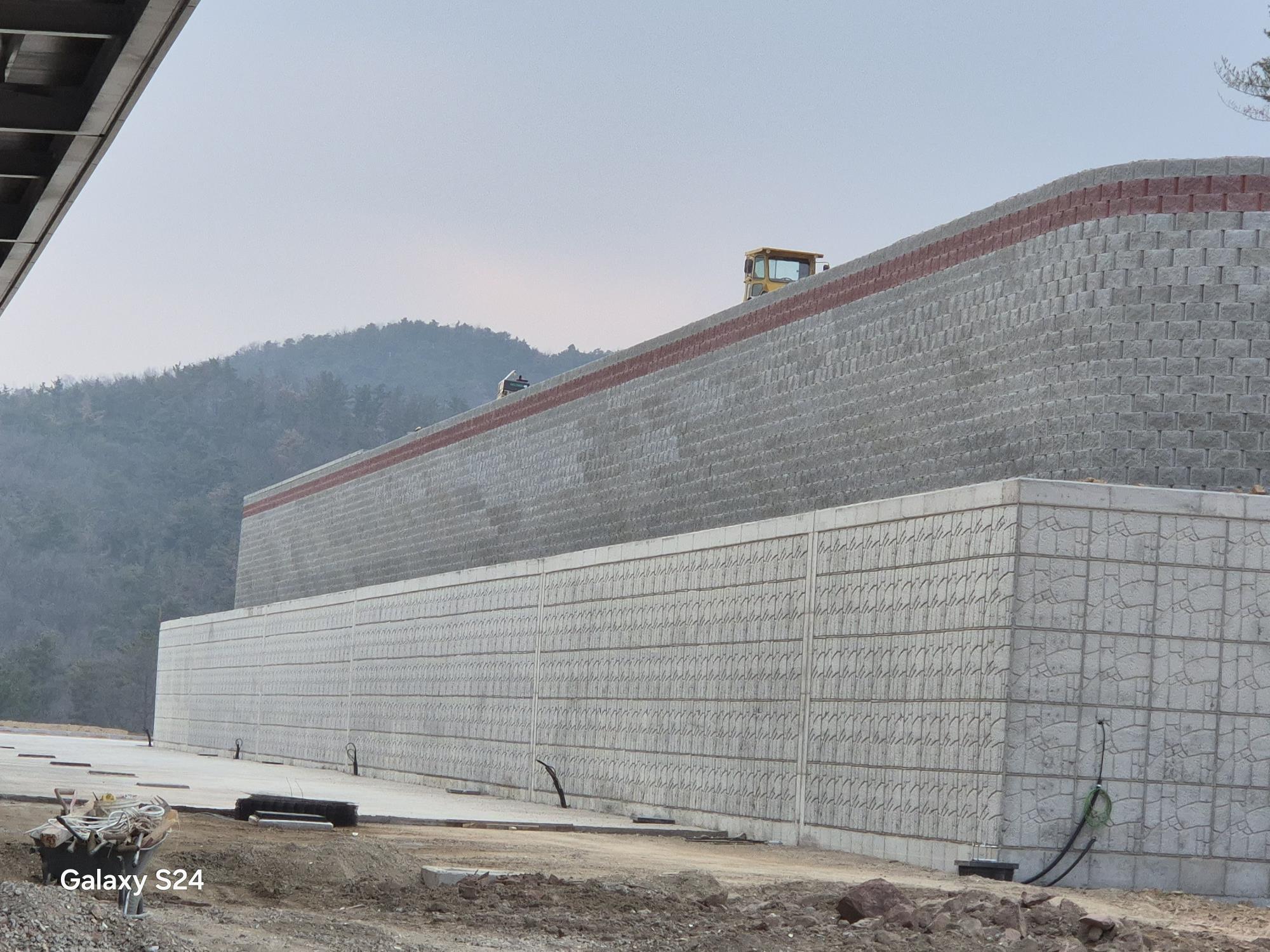 칠곡 물류센터부지 조성